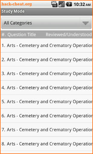 Funeral Service NBE Exam Prep screenshot