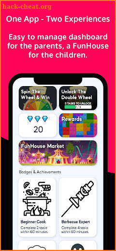 FunHouse Chore Management For Smart Families screenshot