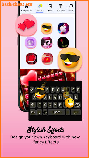 Funkeyboard: Fancy Keyboard Themes, Keyboard Fonts screenshot