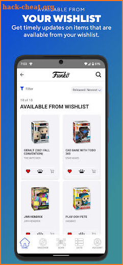 Funko screenshot