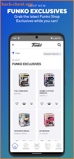 Funko screenshot