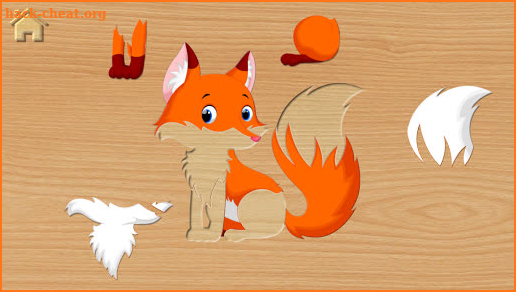 Funny Animal Puzzles for Kids, full game screenshot