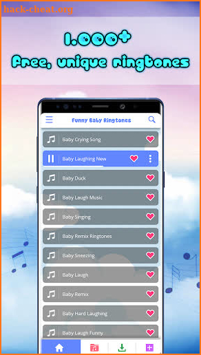 Funny Baby Ringtones 2020 screenshot