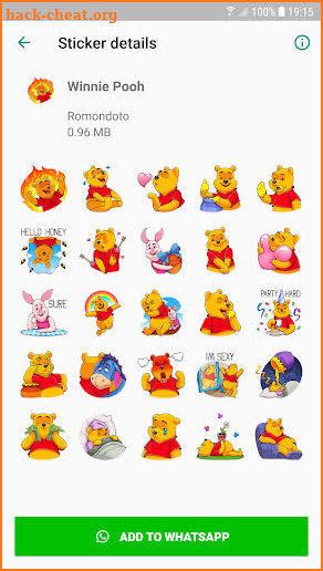 Funny Cartoons Stickers - WAStickerApps screenshot