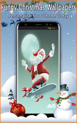 Funny Christmas Wallpapers screenshot