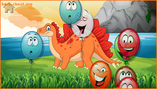 Funny Dinosaurs Kids Puzzles, full game. screenshot