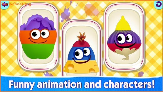 FUNNY FOOD 2! Educational Games for Kids Toddlers! screenshot