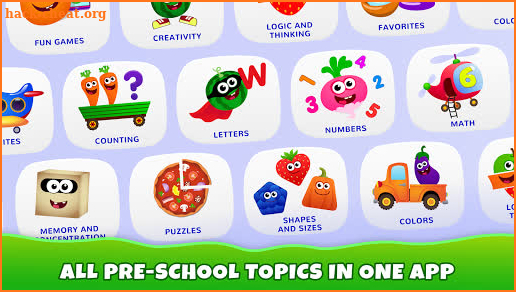 Funny Food! Kids Learning Games 4 Toddler ABC Math screenshot