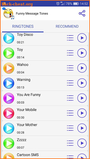 Funny Message Tones screenshot