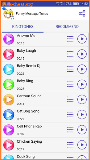 Funny Message Tones screenshot
