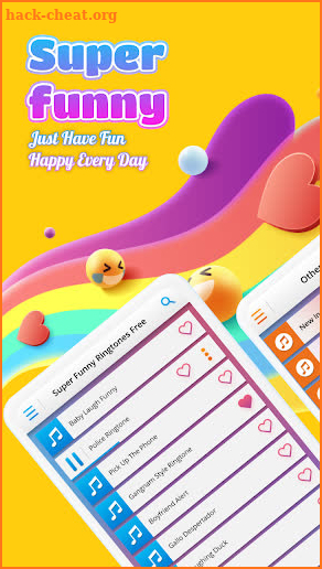 Funny ringtones screenshot
