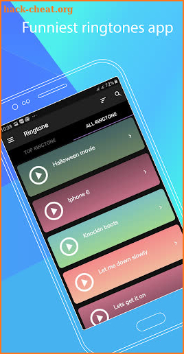 Funny ringtones Fun for mobile screenshot