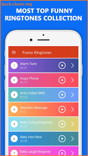 Funny Ringtones: Funny Sounds screenshot