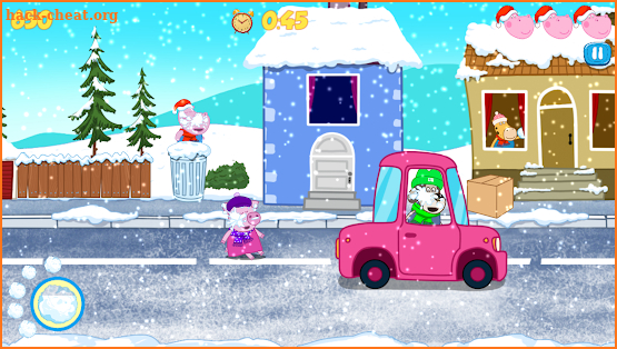 Funny Snowball Battle: Winter Games screenshot