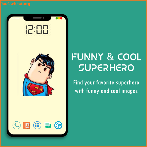 Funny Superhero Wallpapers screenshot