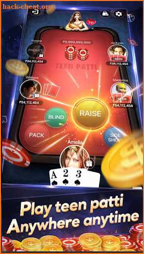 Funny TeenPatti - Indian Poker Card Game screenshot