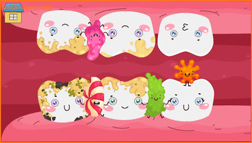 Funny Teeth kid dentist care! Games for boys girls screenshot