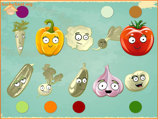 Funny Veggies! Kids games for girls, boys, babies screenshot