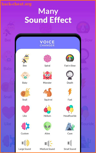 Funny Voice Changer: Voice Editor - Voice Effects screenshot