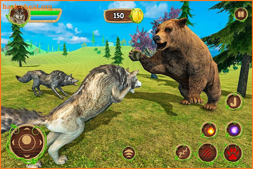 Furious Wolf Family Simulator screenshot