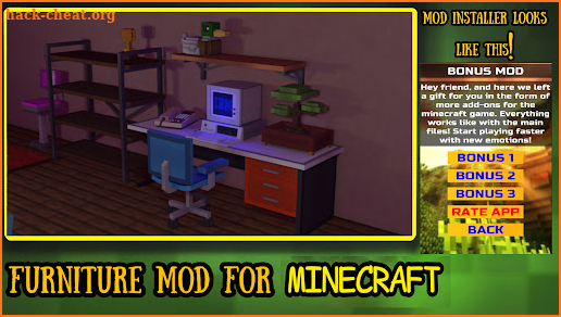 Furniture Mod For Minecraft screenshot