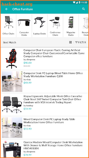 Furniture online shopping app - Buy cheap! screenshot