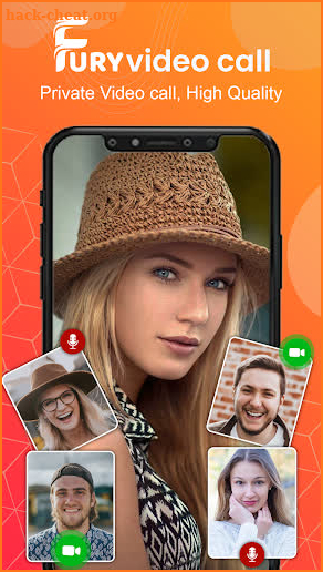 Fury : Romantic Video Call - Live Talk screenshot