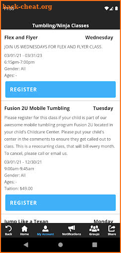 Fusion Athletics Green Bay screenshot