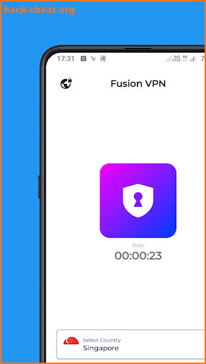 Fusion VPN screenshot