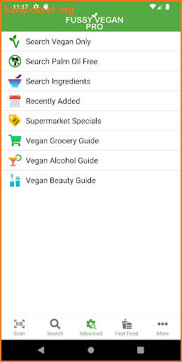 Fussy Vegan Pro screenshot