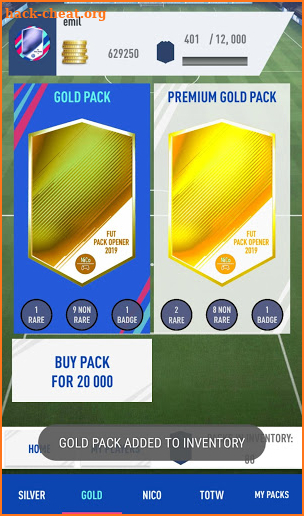 FUT Pack Opener 19 by NICO screenshot