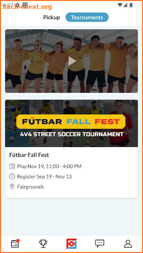 Fútbar screenshot