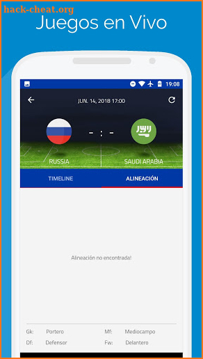 Fútbol 2018 screenshot