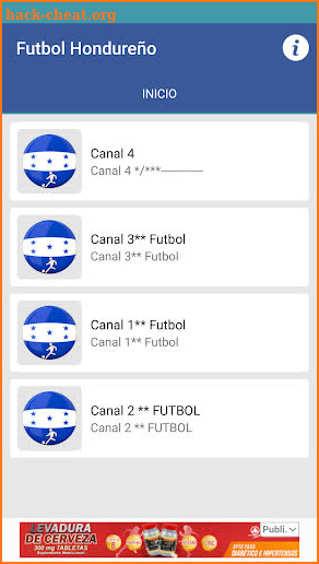 Futbol de Honduras En Vivo screenshot