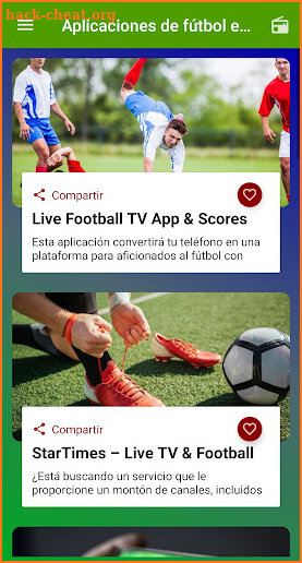 Fútbol En Vivo Guía screenshot