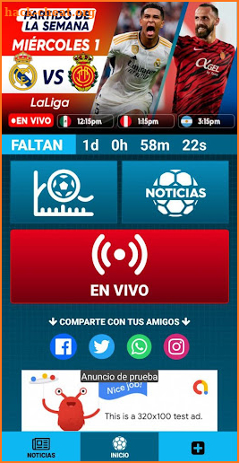 Fútbol Hoy screenshot