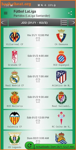 Futbol LaLiga screenshot