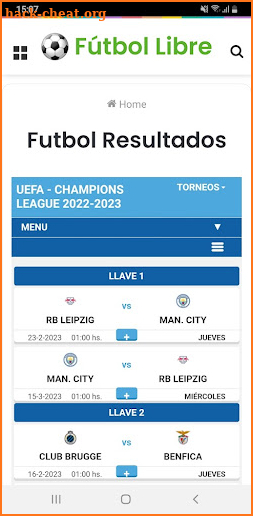 Fútbol Libre screenshot