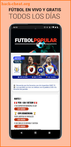 Futbol Popular screenshot