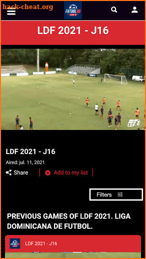 Fútbol RD Live screenshot