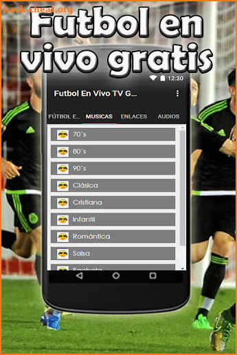 Futbol TV en Vivo Gratis - Canales de Futbol Guia screenshot