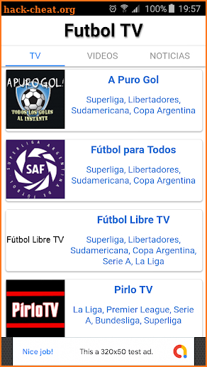 Fútbol TV Gratis Online screenshot