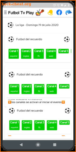 Futbol Tv Play screenshot