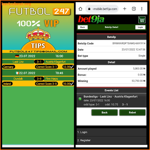 Futbol247 100% VIP Tips screenshot