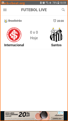 Futebol Live screenshot