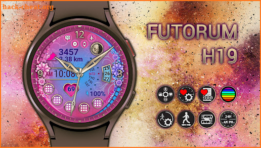 Futorum H19 Ladies watch face screenshot