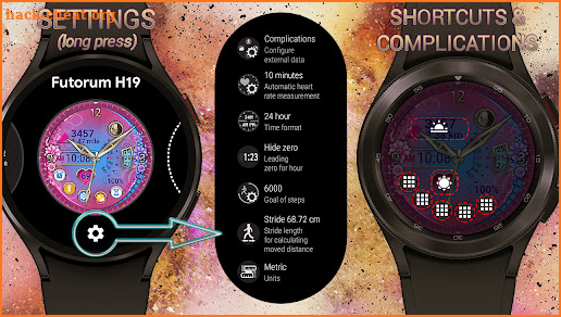 Futorum H19 Ladies watch face screenshot