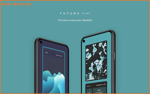 Futura KLWP screenshot