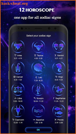 Future Secret-face and horoscope prediction screenshot