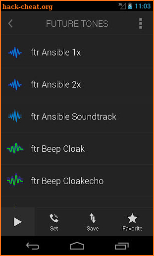 Future Tones -Sci-Fi Ringtones screenshot